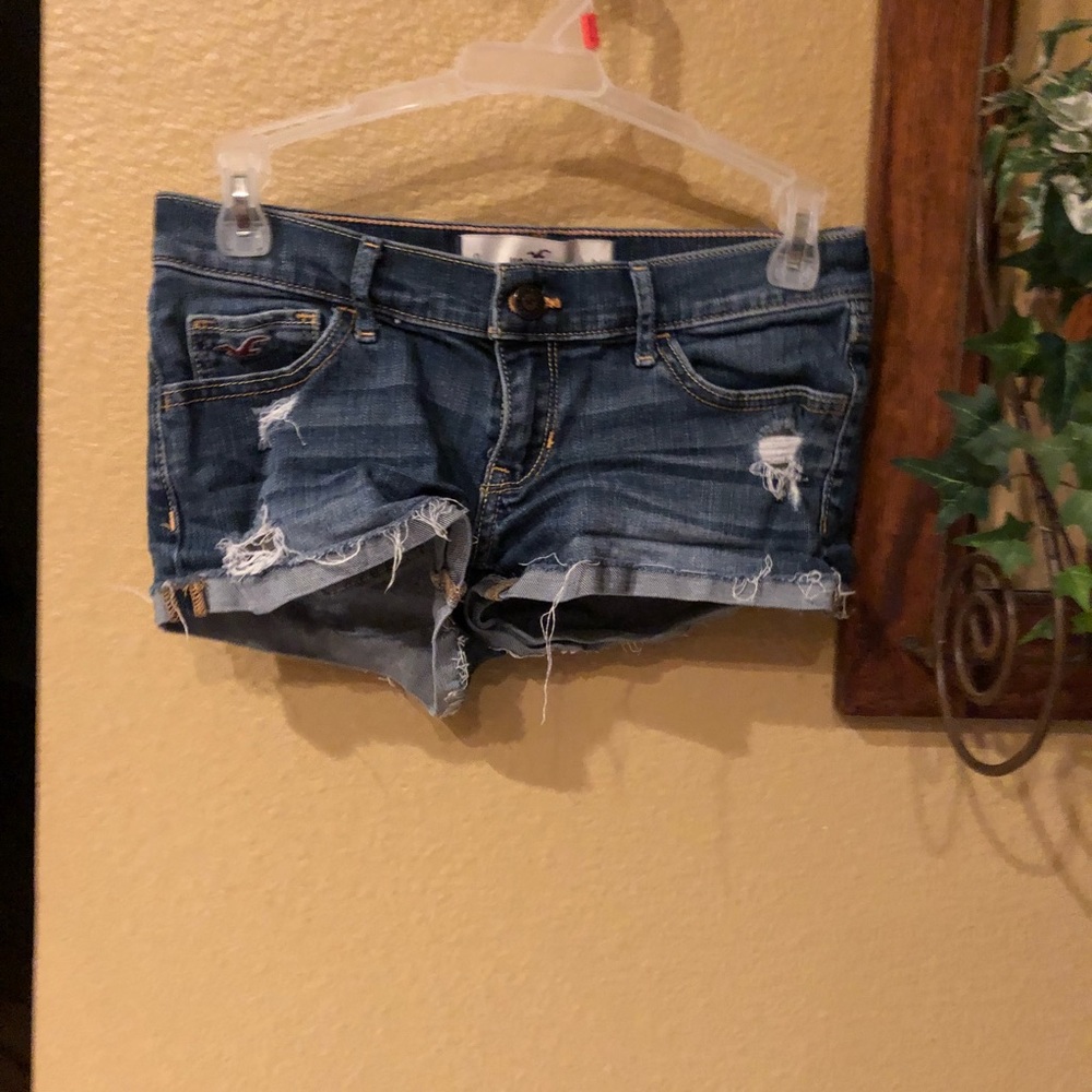 Denim Short Shorts